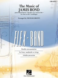 The Music of James Bond Concert Band sheet music cover